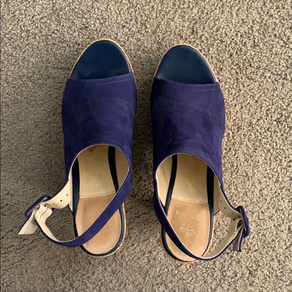 Peep-toe Block Heels